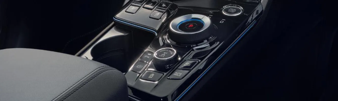 Rotary gear shift dial_